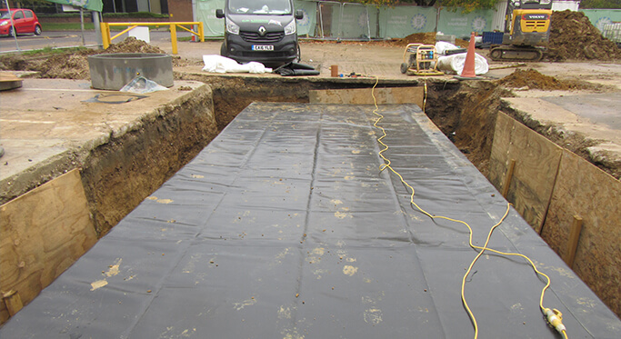 GB Lining Service In Essex Attenuation Tanks